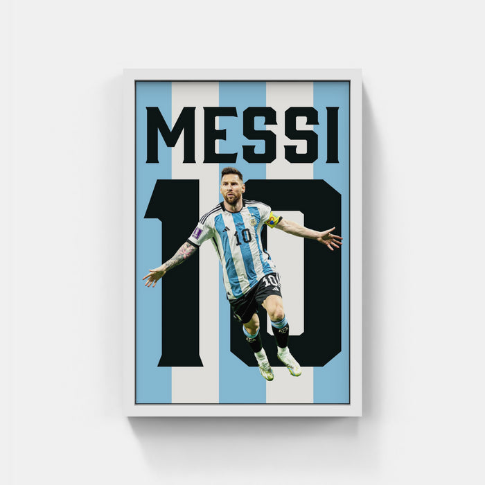 Plakat - Leo Messi 10