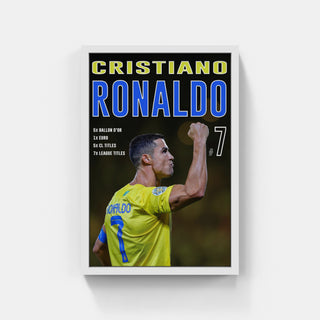 Plakat - Cristiano Ronaldo i kampgejst - admen.dk