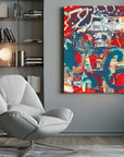 Canvas - Vibrant Graffiti Wall