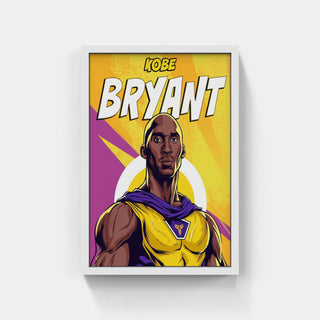 Plakat - Kobe Bryant superhelt