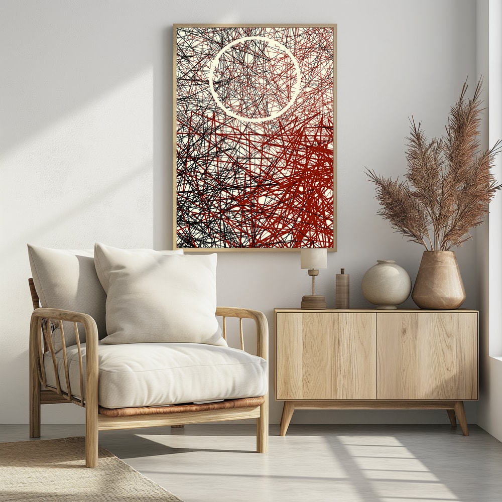 Plakat - Dynamic Line Circle