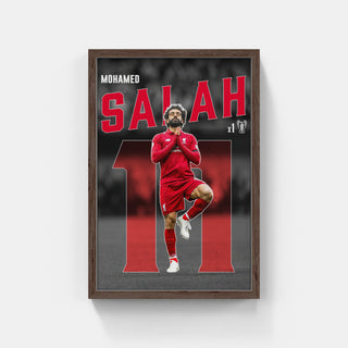 Plakat - Mohamed Salah kunst - admen.dk