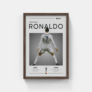 Plakat - Ronaldo Real Madrid look