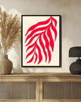 Plakat - Vibrant Red Leaves