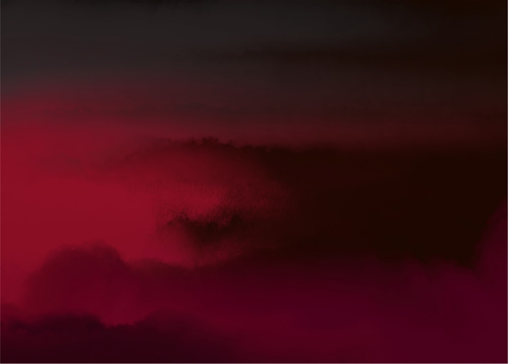 Plakat - Moody Red Haze