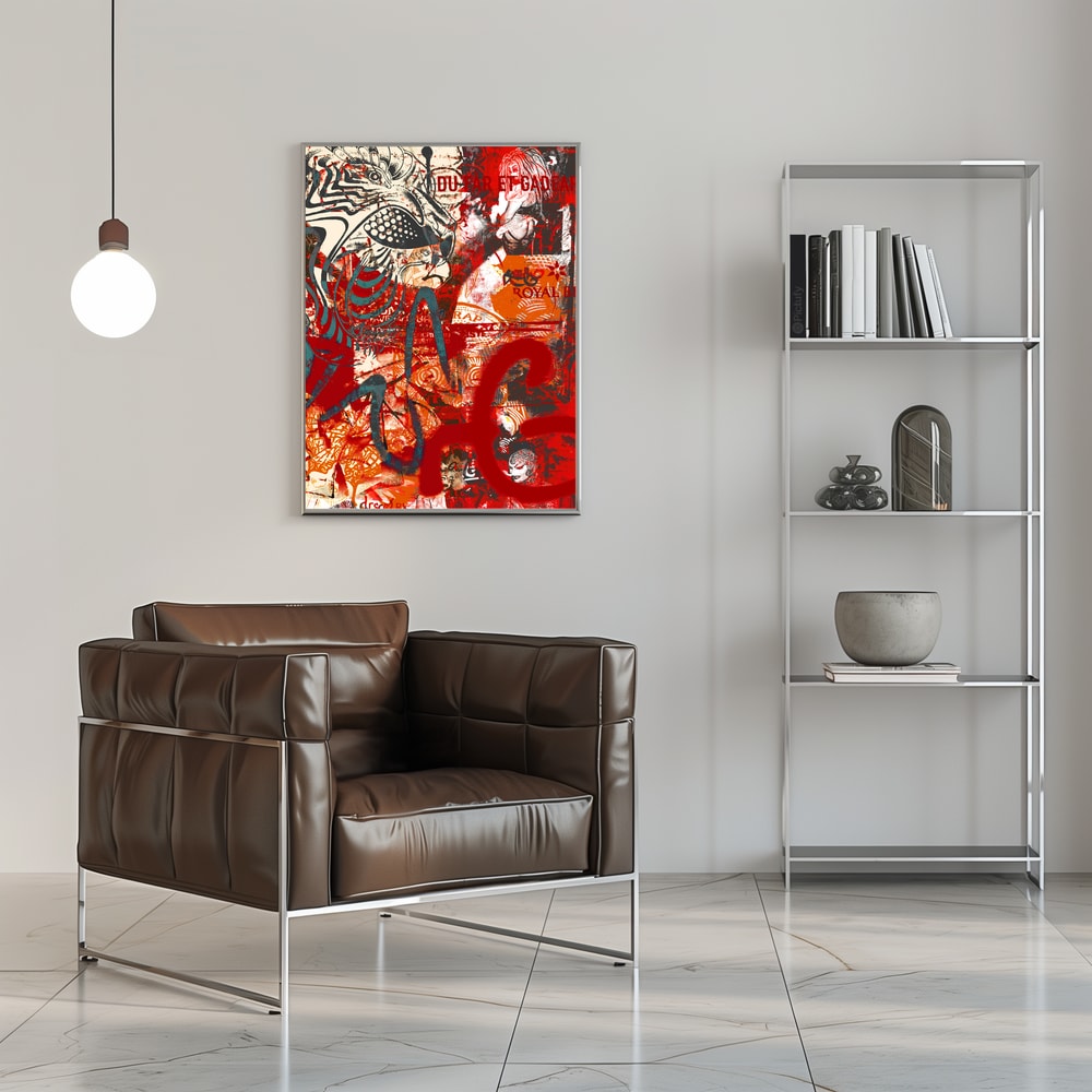 Plakat - Vibrant Street Fusion