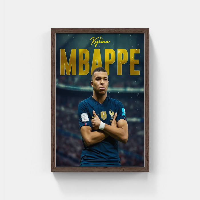 Plakat - Kylian Mbappe