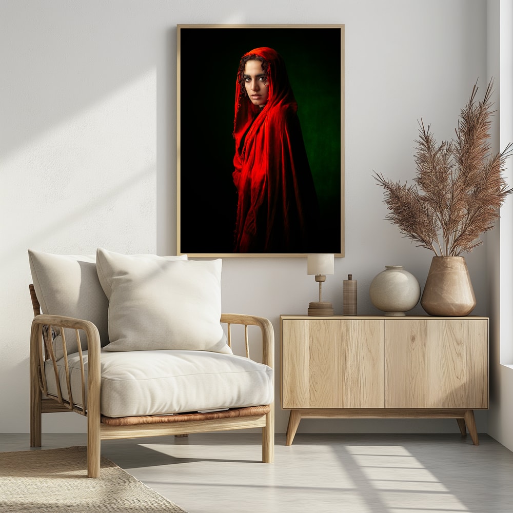 Plakat - Woman in Red Hood