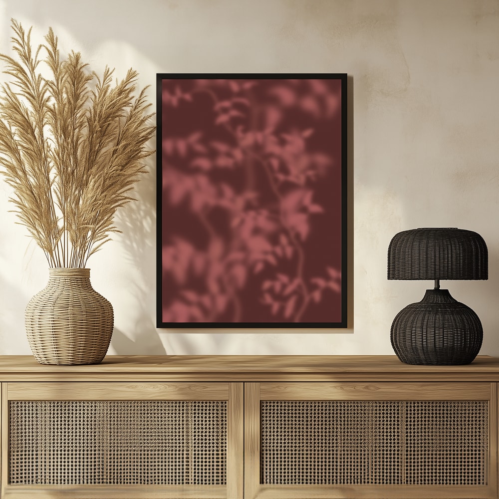 Plakat - Soft Botanical Shadows