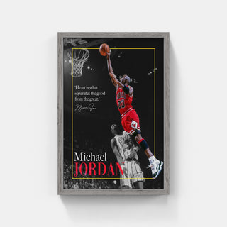 Plakat - Michael Jordan i aktion