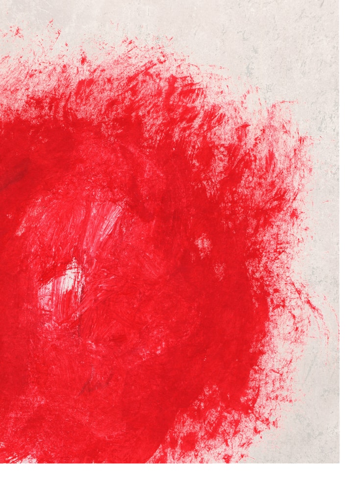 Plakat - Vibrant Red Texture