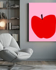 Canvas - Crimson Simplicity