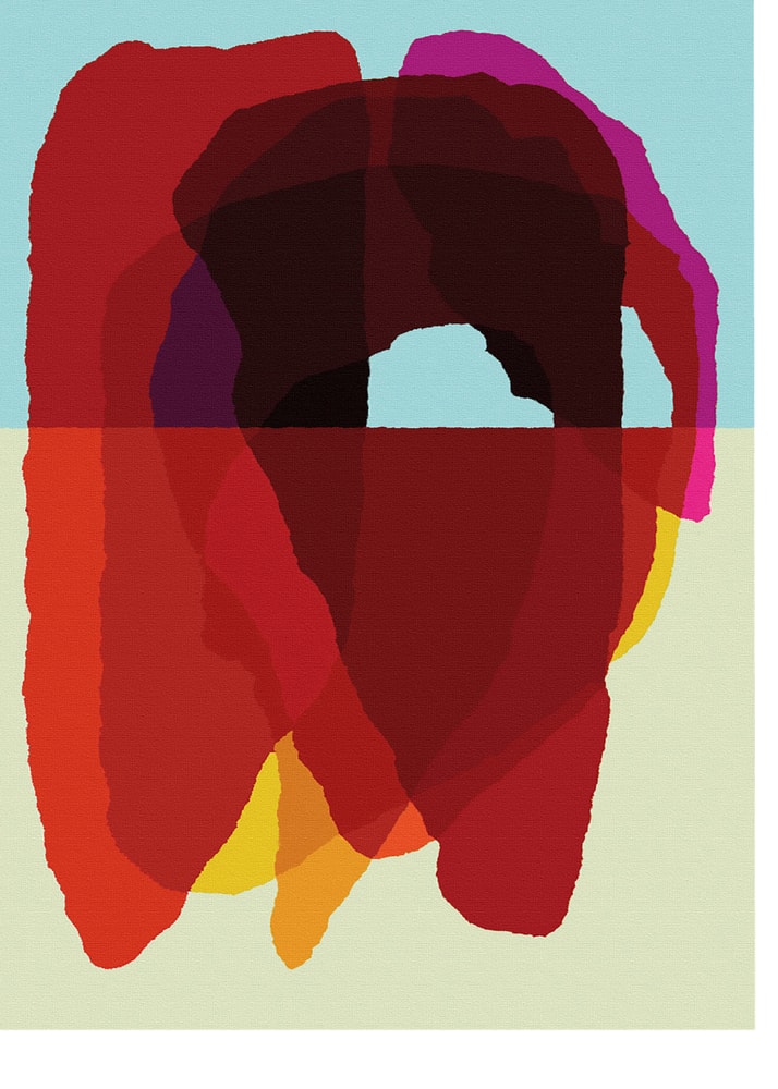 Plakat - Reflected Abstract Arch