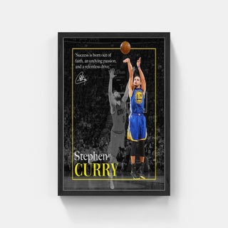 Plakat - Stephen Curry i aktion