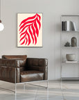 Plakat - Vibrant Red Leaves