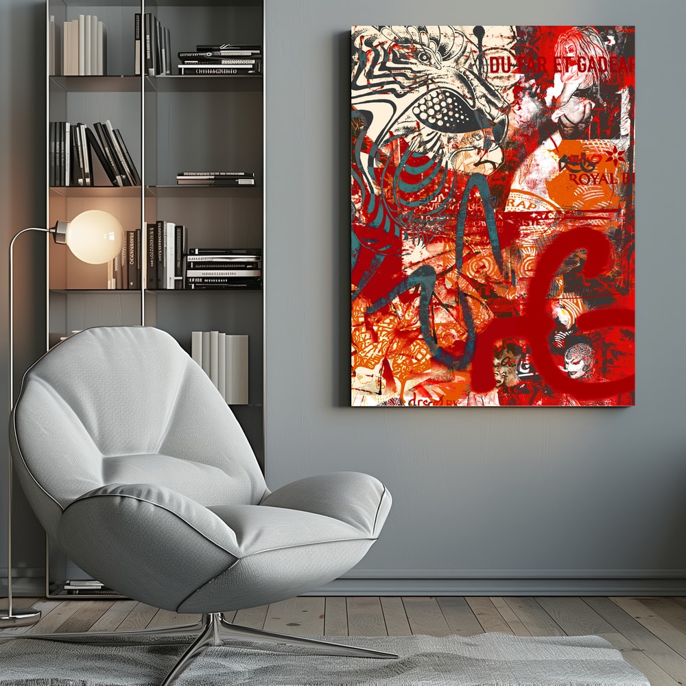 Canvas - Vibrant Street Fusion