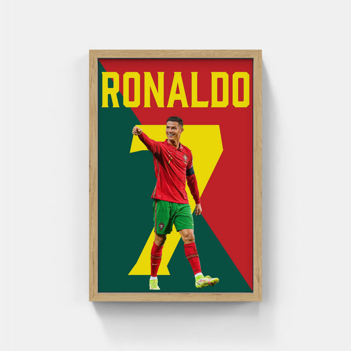 Plakat - Cristiano Ronaldo stolt