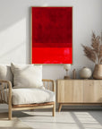 Plakat - Deep Red Abstraction - Jay Stanley