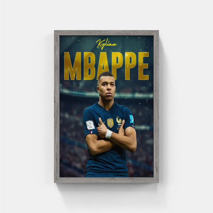 Plakat - Kylian Mbappe