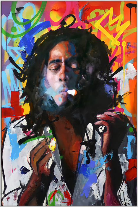 Plakat - Bob Marley grafisk look