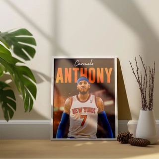 Plakat - Carmelo Anthony i aktion