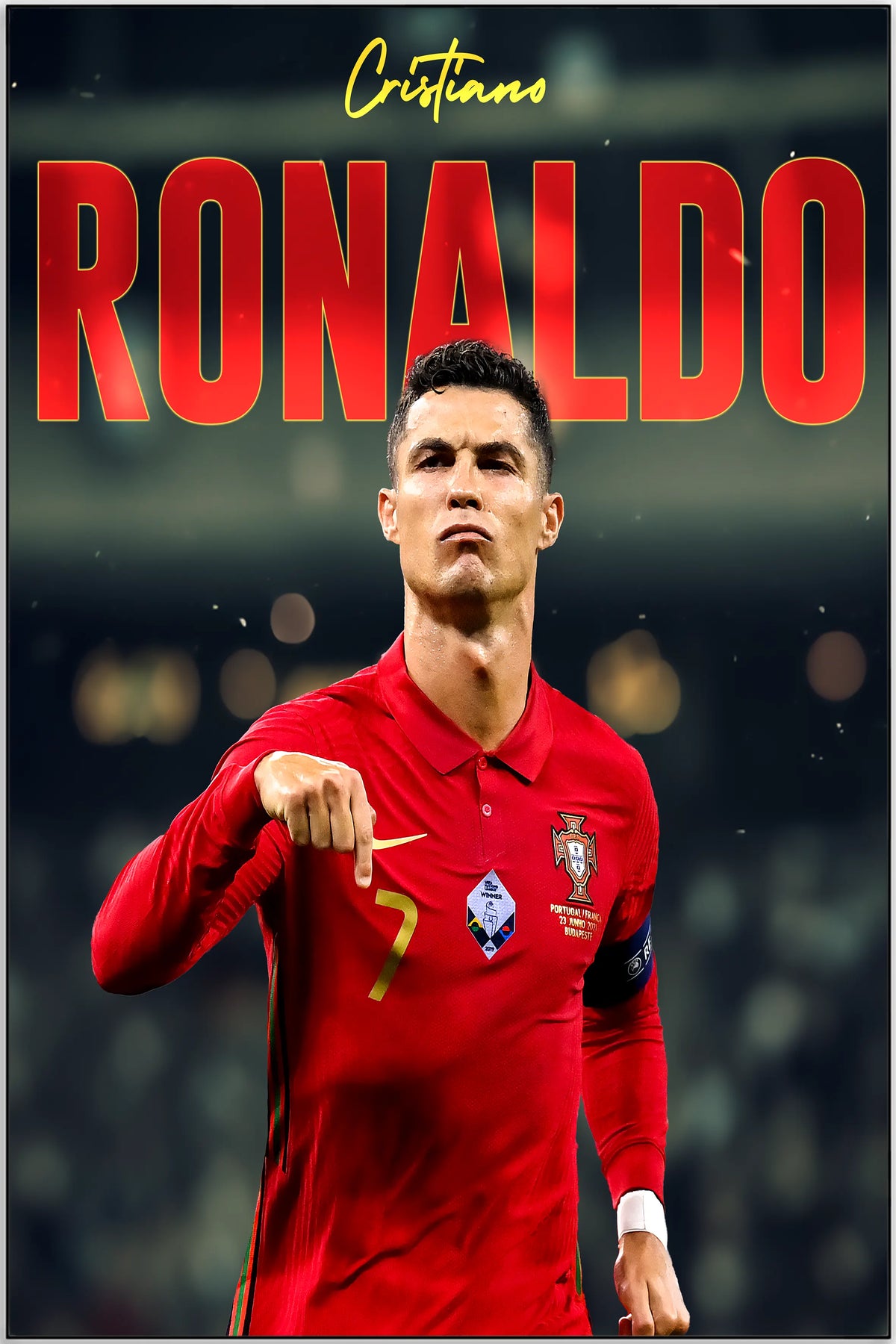 cristiano ronaldo plakat