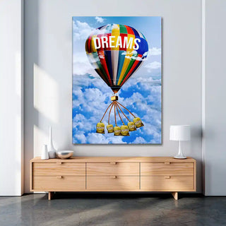 Plakat - Dreams og luftballon