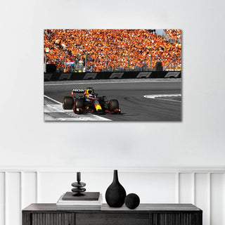 Plakat - F1 bil racing kunst