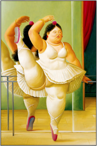 Plakat - Fernando Botero - Ballet danser kunst