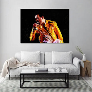 Plakat - Freddie Mercury portræt - admen.dk