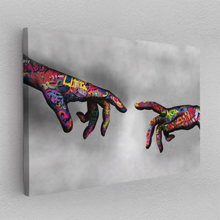 Canvas - Hands of God kunst - admen.dk