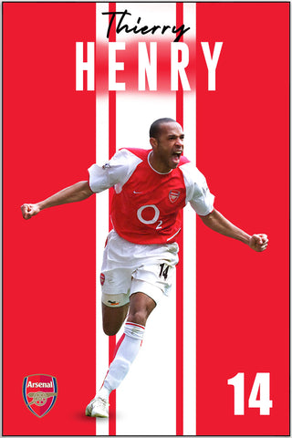 Plakat - Thierry Henry - admen.dk