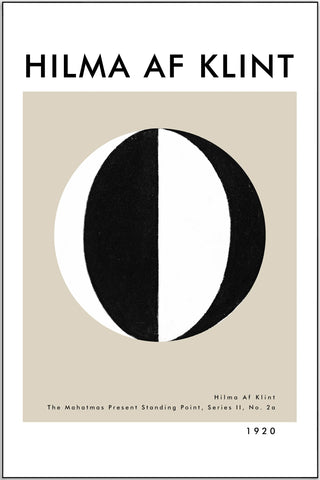 Plakat - Hilma af Klint - The Mahatmas Present