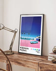 Plakat - Hiroshi Nagai blue kunst