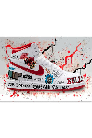 Plakat - Jordan air Bulls