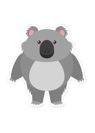 Klistermærker - Koala - figurskåret