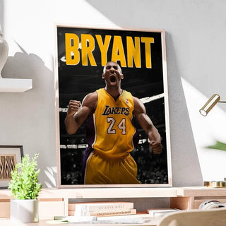 Plakat - Kobe Bryant sejrkunst