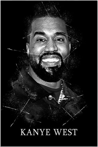 Plakat - Kanye West kunst