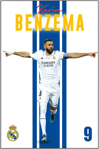 Plakat - Karim Benzema