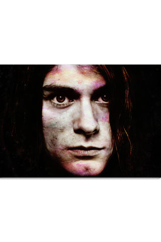 Plakat - Kurt Cobain fotokunst
