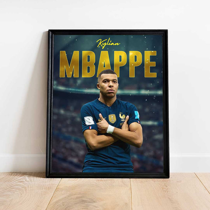 Plakat - Kylian Mbappe