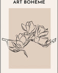 Plakat - Magnolia kunst - admen.dk