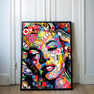 Plakat - Marilyn Monroe grafisk look
