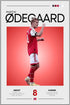 Plakat - Martin Ødegaard grafisk look - admen.dk