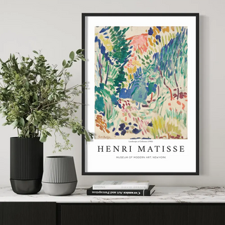 Plakat - Matisse - 1905 hvid kunst - admen.dk