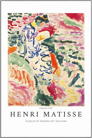 Plakat - Matisse - La japonaise kunst