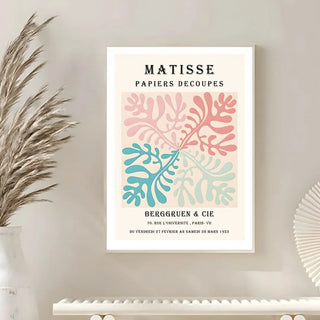 Plakat - Matisse - Papiers Decoupes i farver
