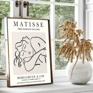 Plakat - Matisse - The essence of line kunst