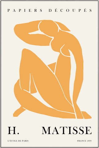 Plakat - Matisse - The orange lady kunst