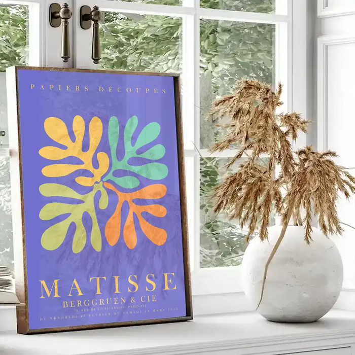 Plakat - Matisse - The purple papiers kunst